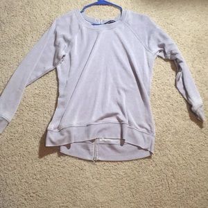 zip up long sleeve sweater